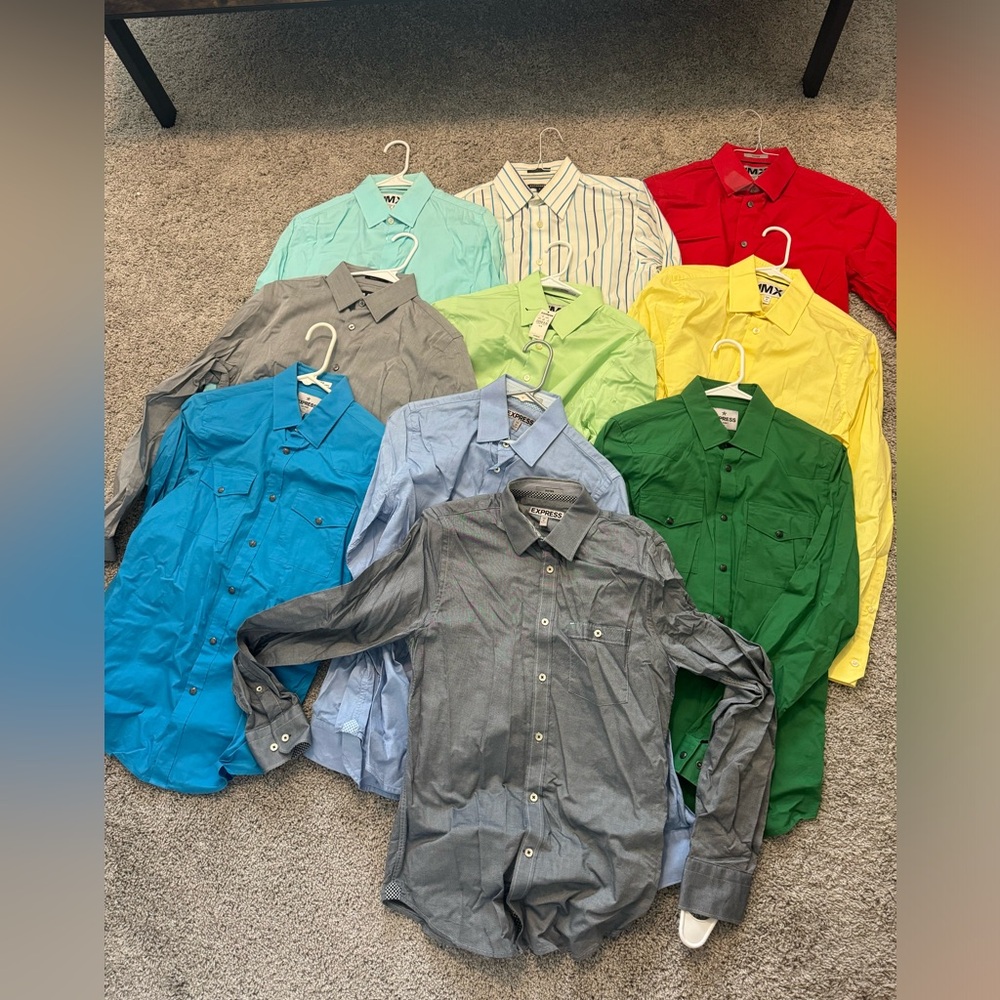 Express size S dress shirts